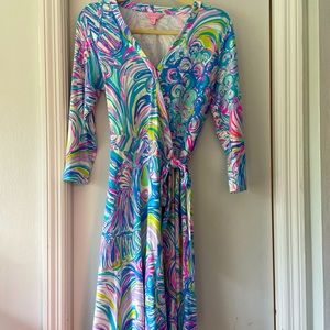 Lilly Pulitzer wrap dress size small